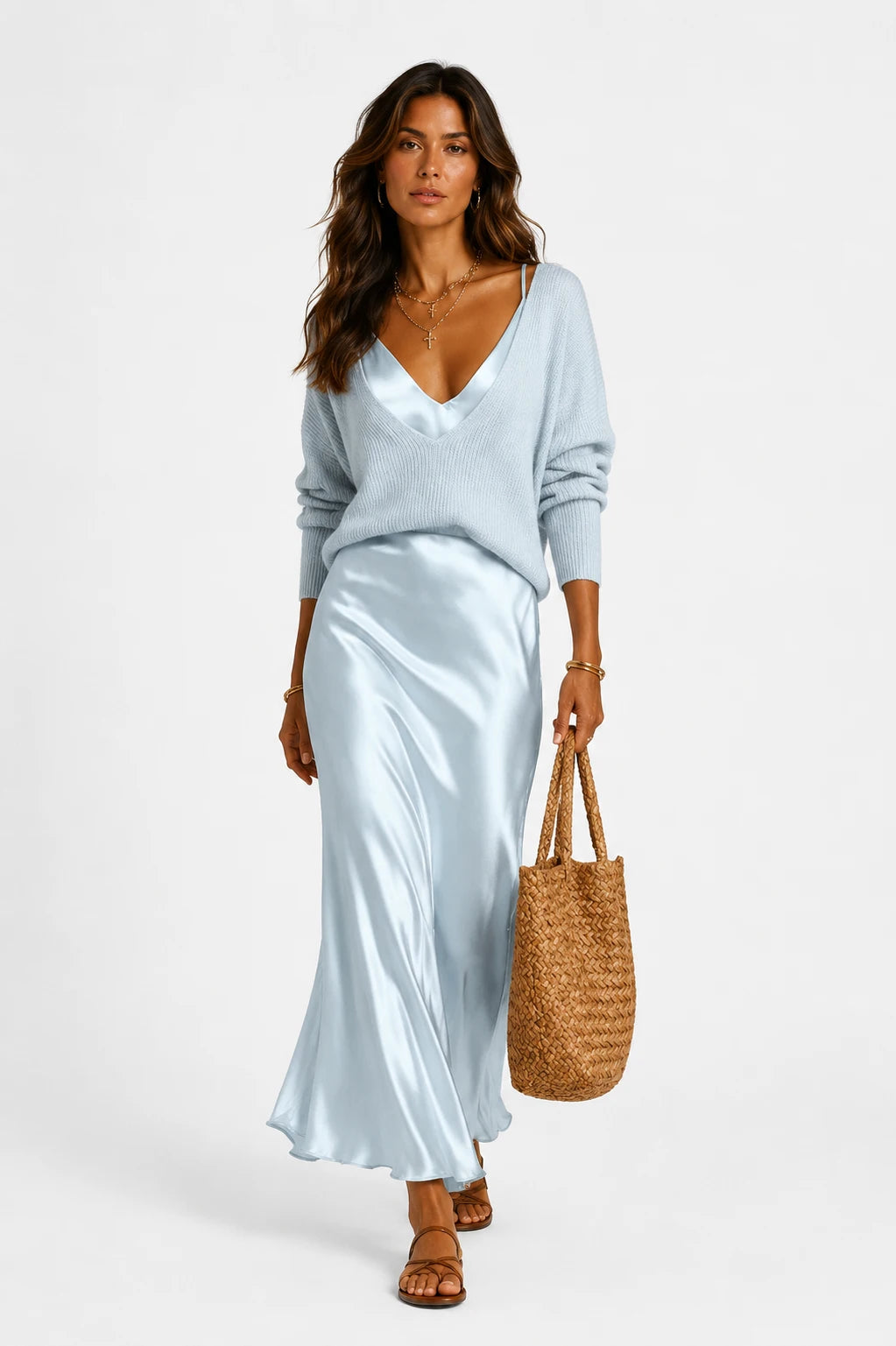 Conjunto Satinado "Lucciana"