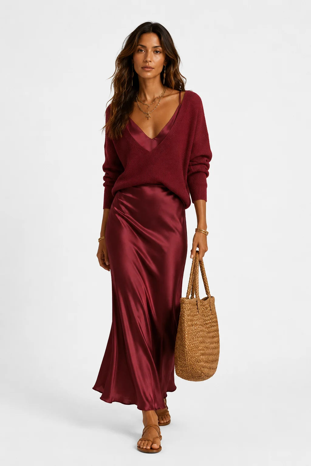 Conjunto Satinado "Lucciana"