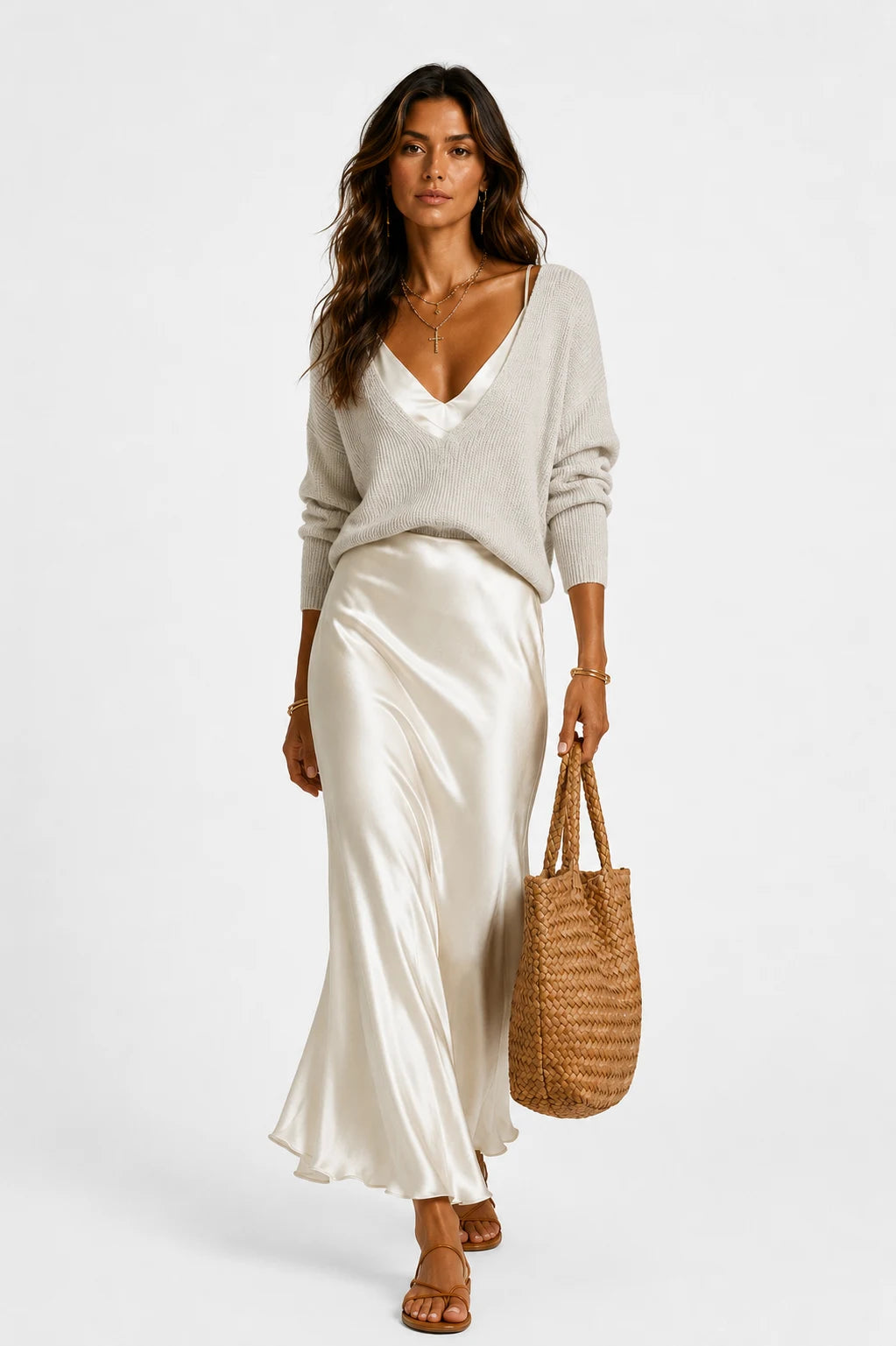 Conjunto Satinado "Lucciana"