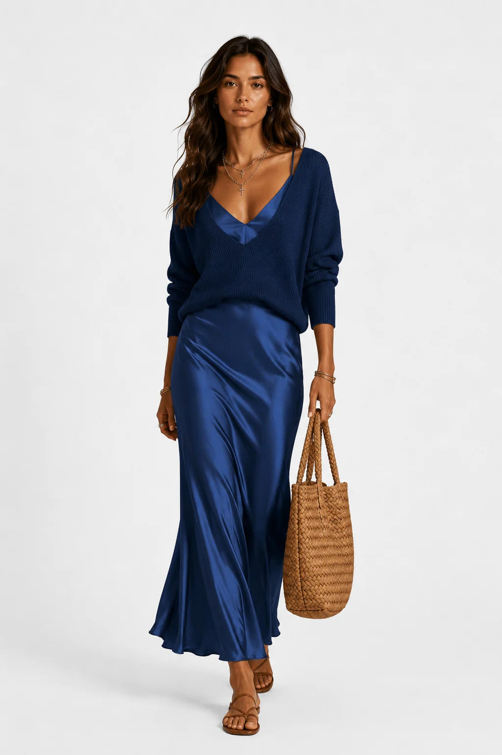 Conjunto Satinado "Lucciana"