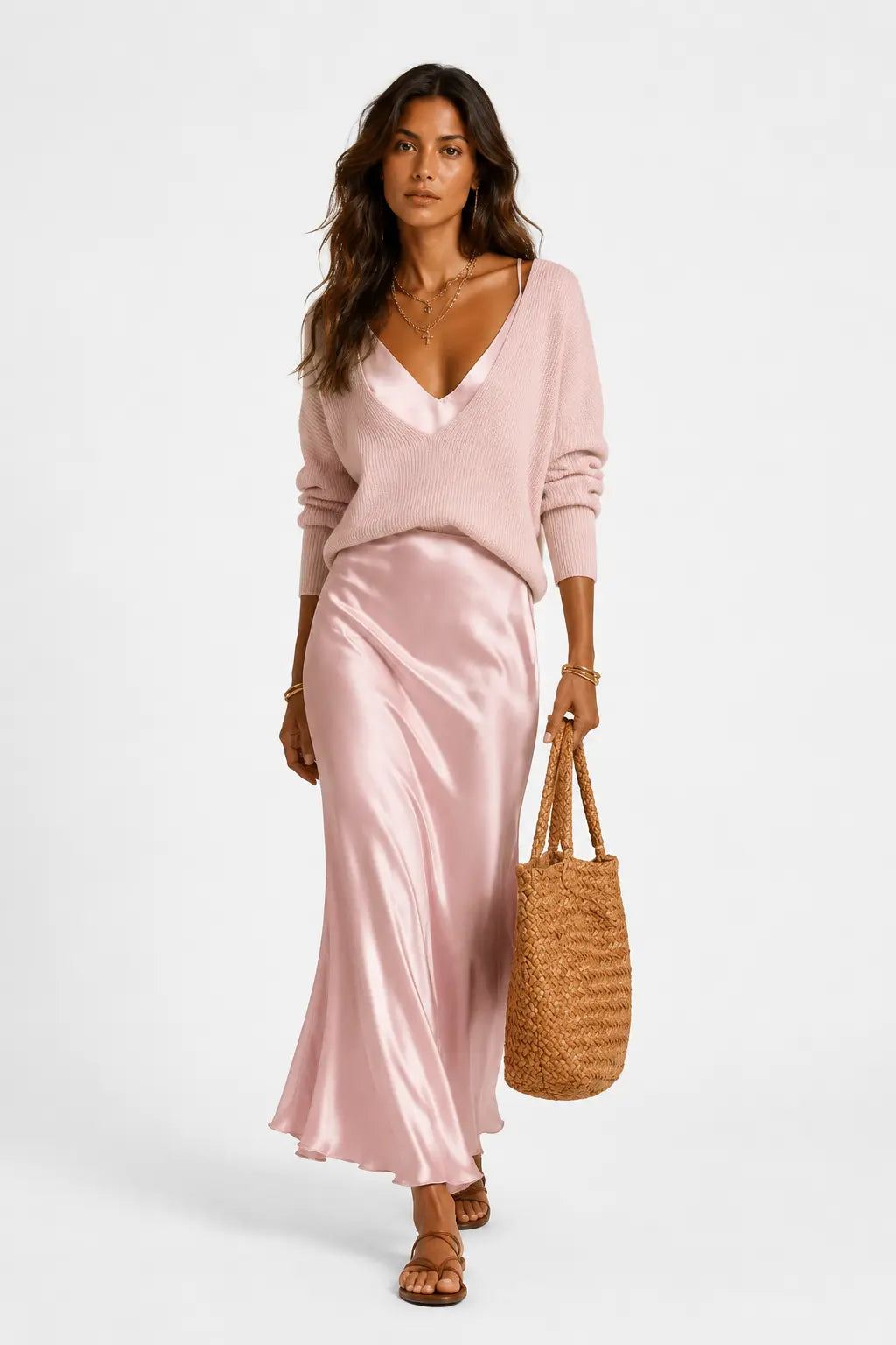 Conjunto Satinado "Lucciana"